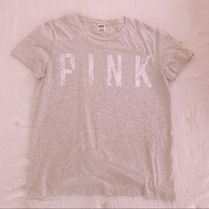PINK Marble Graphic Tee